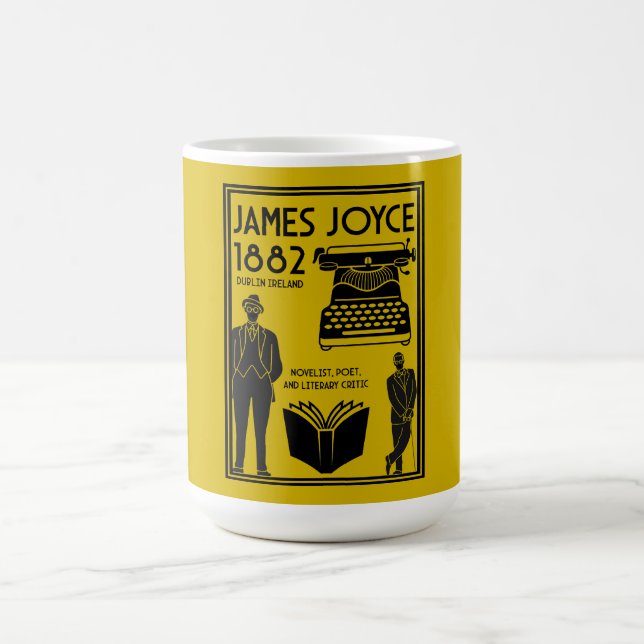James Joyce Dublin Irland Verwandlungstasse (Zentrum)
