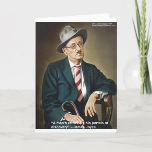 James Joyce "Fehler/Portale" Kostenvoranschläge un Karte