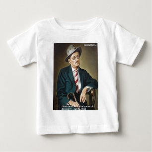 James Joyce "Fehler/Portale" Zitate Geschenke & Ka Baby T-shirt