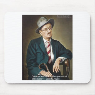 James Joyce "Fehler/Portals" Kostenvoranschläge un Mousepad