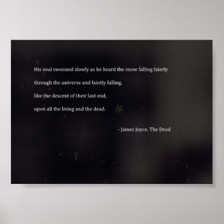 James Joyce Poster