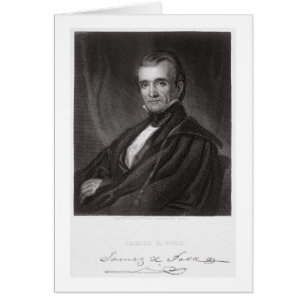 James Knox Polk, gravé par Henry Bryan Hall (180