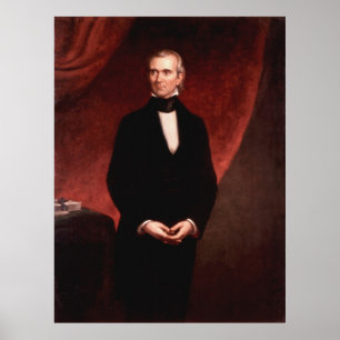 JAMES KNOX POLK von George Peter Alexander Healy Poster