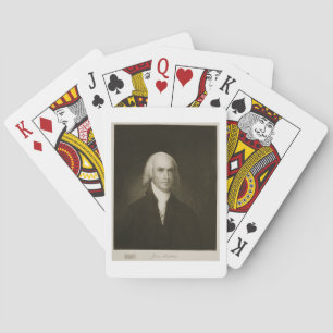 James Madison, 4. Präsident der Vereinigten Staate Spielkarten