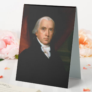 James Madison 4. Präsident der Vereinigten Staaten Tischaufsteller