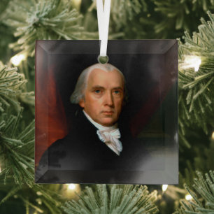 James Madison, 4. Präsident: Koloniales Amerika Ornament Aus Glas