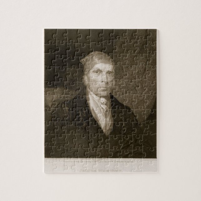 James Madison alterte 82, graviert durch Thomas B. (Vertikal)