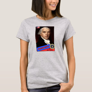 James Madison Baseball Card T-Shirt