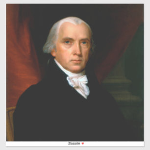 James Madison der 4. Präsident: Kolonialamerika Aufkleber