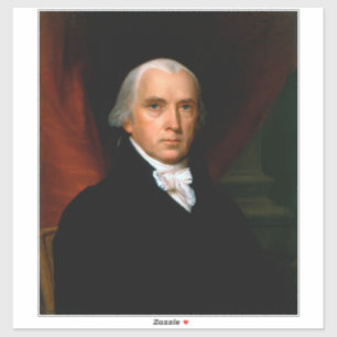 James Madison der 4. Präsident: Kolonialamerika Aufkleber