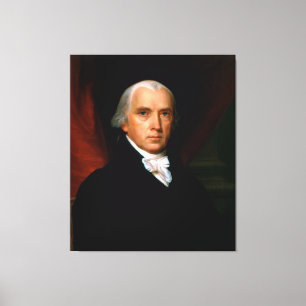 James Madison der 4. Präsident: Kolonialamerika Leinwanddruck