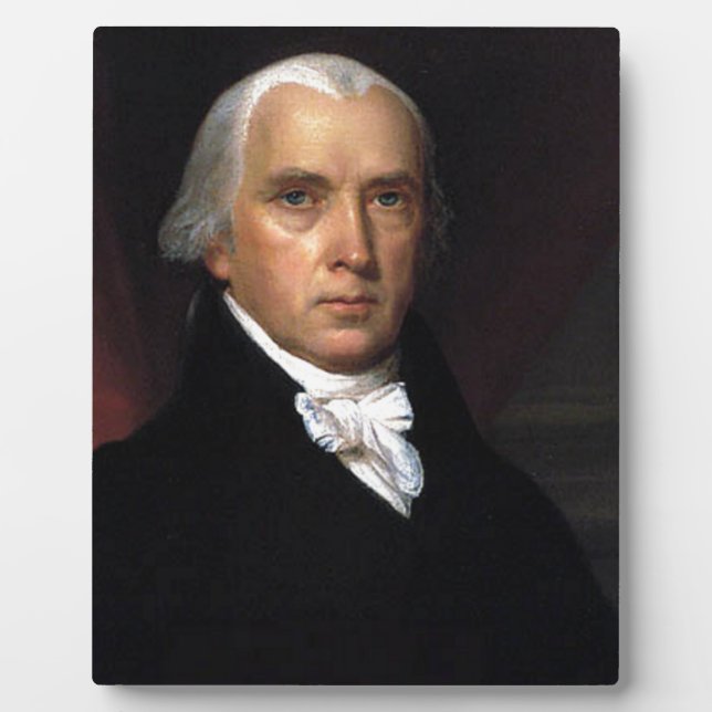 James Madison Fotoplatte (Vorderseite)