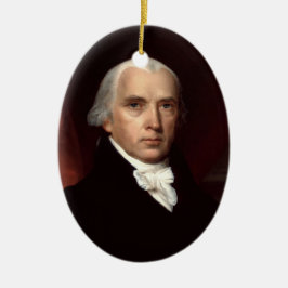 James Madison Keramik Ornament