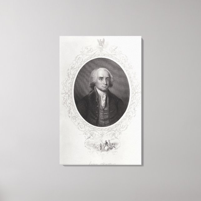 James Madison Leinwanddruck (Vorderseite)