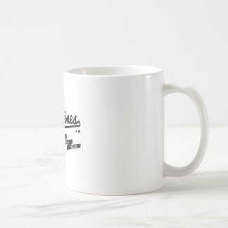 James - manchmal Texte-Retro inspiriertes Kaffeetasse