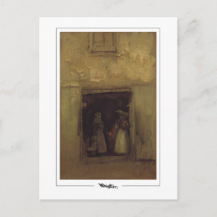 James McNeill Whistler #10 - Fine Art Postcard Postkarte