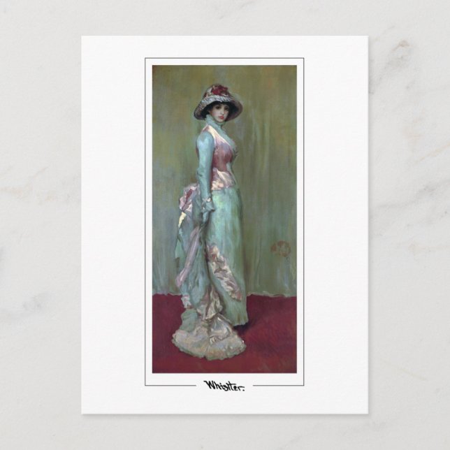 James McNeill Whistler #137 - Fine Art Postcard Postkarte (Vorderseite)