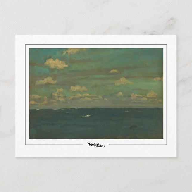 James McNeill Whistler #256-2 - Fine Art Postca... Postkarte (Vorderseite)