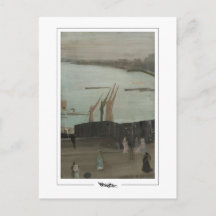 James McNeill Whistler #441-2 - Fine Art Postca...