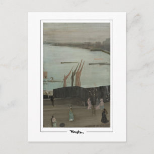 James McNeill Whistler #441-2 - Fine Art Postca... Postkarte