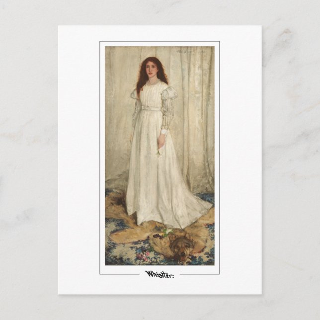 James McNeill Whistler #4 - Fine Art Postcard Postkarte (Vorderseite)
