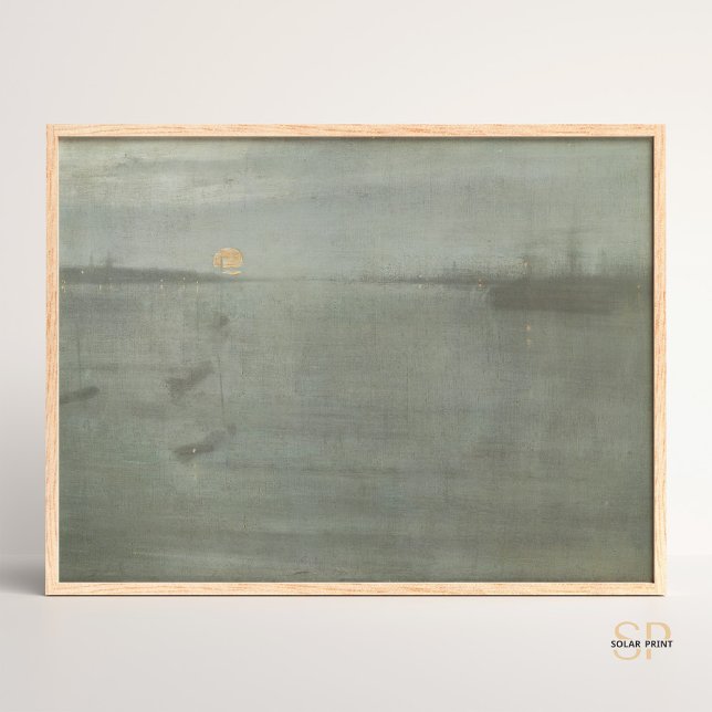 James McNeill Whistler Nocturne Blue und Gold Poster (Von Creator hochgeladen)
