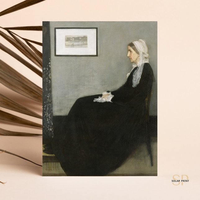 James McNeill Whistler Portrait Whistlers Mutter Postkarte (Von Creator hochgeladen)