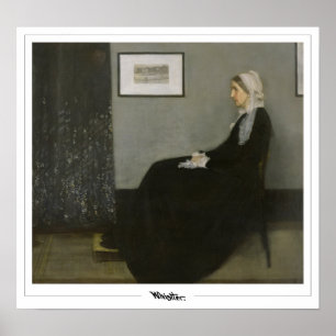 James McNeill Whistler Poster d'art Zedign #1