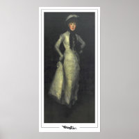 James McNeill Whistler Zedign Affiche d'art #330-2