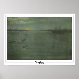 James McNeill Whistler Zedign Affiche d'art #404-2