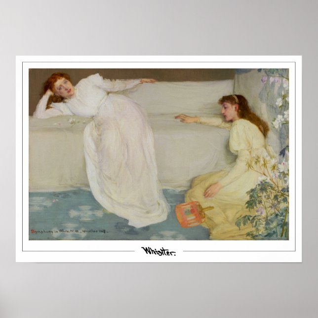 James McNeill Whistler Zedign Art Poster #262-2 (Vorne)