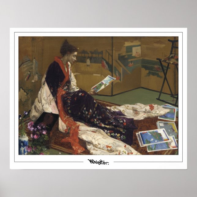James McNeill Whistler Zedign Art Poster #284-2 (Vorne)