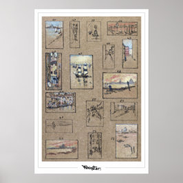 James McNeill Whistler Zedign Art Poster #339-2