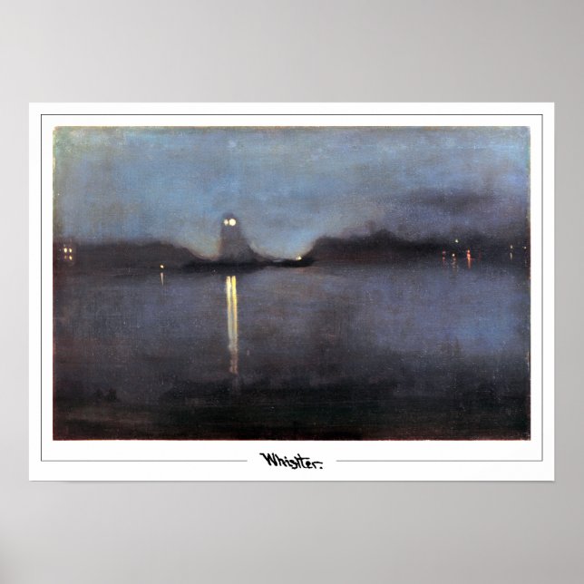James McNeill Whistler Zedign Art Poster #36 (Vorne)