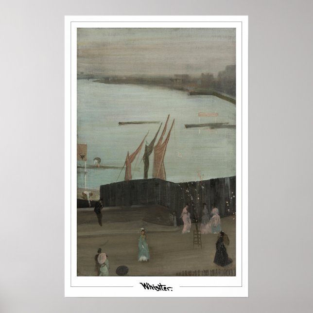 James McNeill Whistler Zedign Art Poster #441-2 (Vorne)