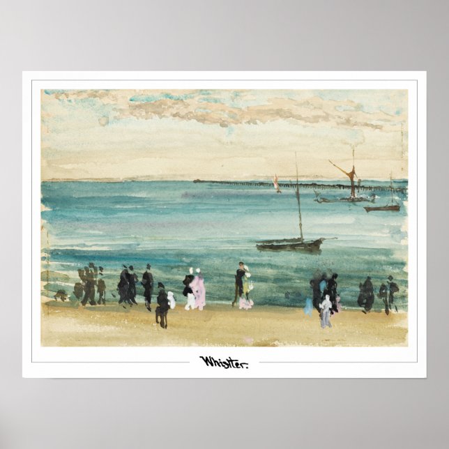 James McNeill Whistler Zedign Poster d'art #10-2 (Devant)