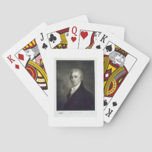 James Monroe, 5. Präsident der Vereinigten Staaten Spielkarten