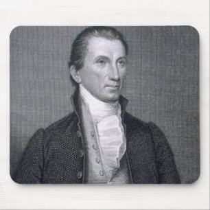 James Monroe, graviert durch Asher Brown Durand Mousepad