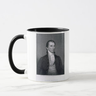 James Monroe, graviert durch Asher Brown Durand Tasse