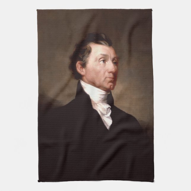 James Monroe Portrait, früherer amerikanischer Prä Geschirrtuch (Vertikal)