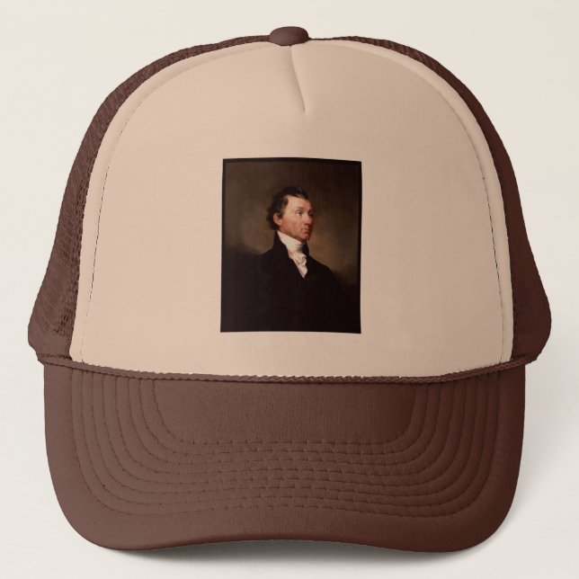 James Monroe Portrait, früherer amerikanischer Prä Truckerkappe (Vorderseite)