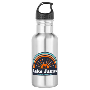 James North Carolina Rainbow Edelstahlflasche