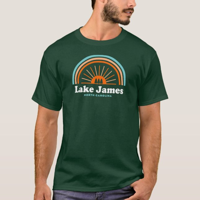 James North Carolina Rainbow T-Shirt (Vorderseite)
