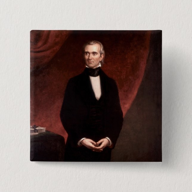 James Polk Button (Vorderseite)