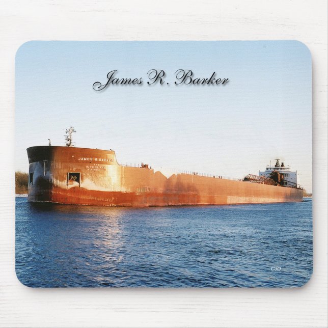 James R. Barker mousepad (Vorne)