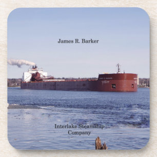 James R. Barker Set von 6 Untersetzer aus hartem K