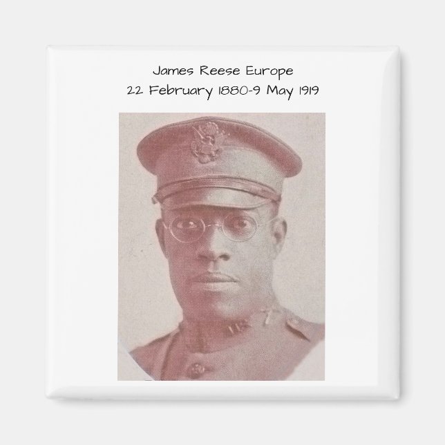 James Reese Europe Magnet (Vorne)