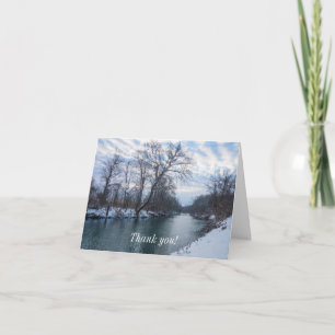 James River Winter Dankycard Dankeskarte