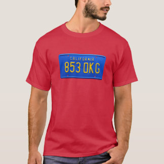 James Rockfords Nummernschild in der Rockford Akte T-Shirt