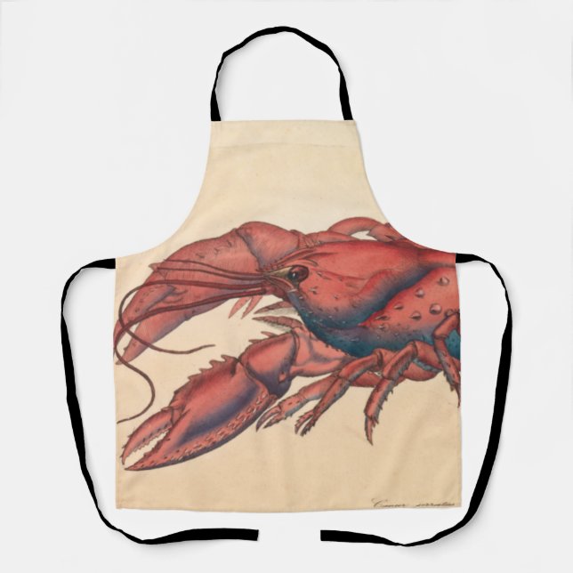 James Sowerby Serrated Lobster C Schürze (Vorderseite)